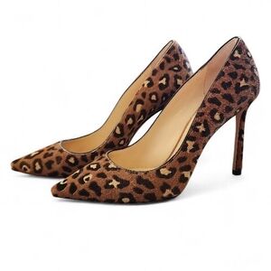 Jimmy Choo Animal Print Stiletto Romy Heels Size 36.5